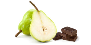chocolate and pears