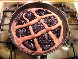 crostata farina di castagne integrale confettura di sambuco ricetta crostata farina di castagne integrale confettura di sambuco ricetta