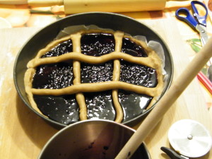 crostata farina di castagne integrale confettura di sambuco ricetta crostata farina di castagne integrale confettura di sambuco ricetta