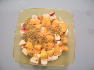 macedonia ricetta bergamotto mela ambrosia maracujà mango banana