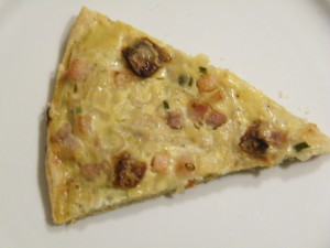 quiche ricetta salata scalogno pomodoro pancetta chardonnay friuli